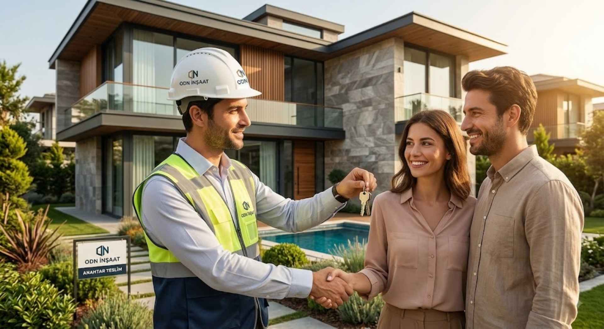 Anahtar Teslim Villa Yapan Şirketler Ev Teslim Anı Odn İnşaat