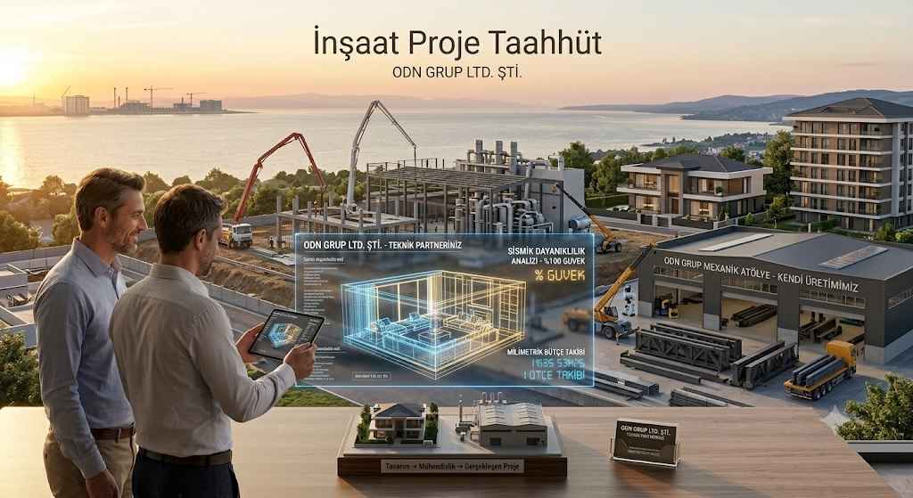 ODN Grup Kocaeli ve İstanbul İnşaat Proje Taahhüt Hizmetleri