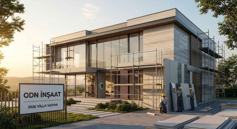 2026 Villa Yapım Şirketleri ve Lüks Modern Villa İnşaatı